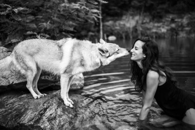 focení ve vodě Pavlína Faragová fotografka Znojmo a okolí