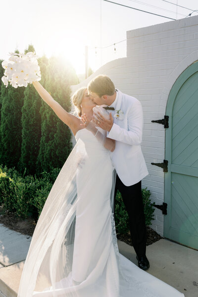 TJ Tower Bride and Groom Just Married Photo by Maddie Moore