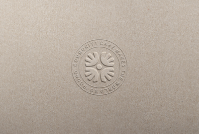 Embossed Paper Mockup Logo-