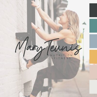 Logo Design for Mary Teunis designed by Rachel of Reach Creative