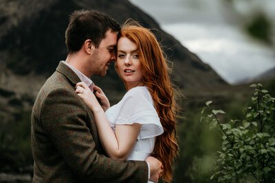 example photo of spring elopement
