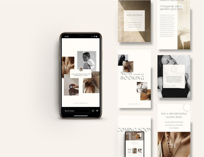 Minimal Instagram templates