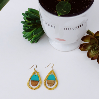 Peru inspired earrings