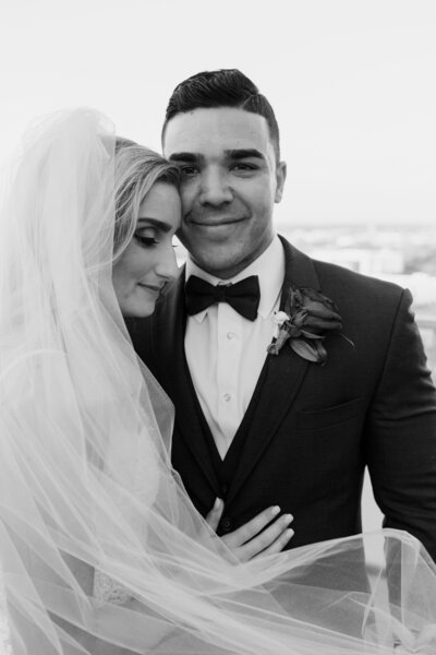 Timeless Wedding Portraits Bride and Groom