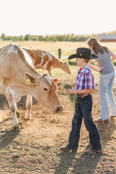 Coeur d'Alene Branding Session Loleta Farms