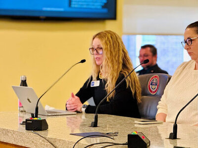 Image of Tricia at Counciil