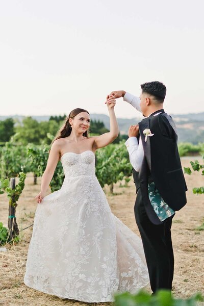 V Sattui Wedding in Napa Valley