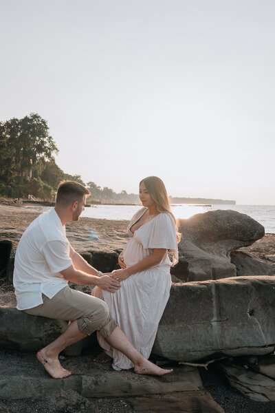 Chagrin Falls maternity photos