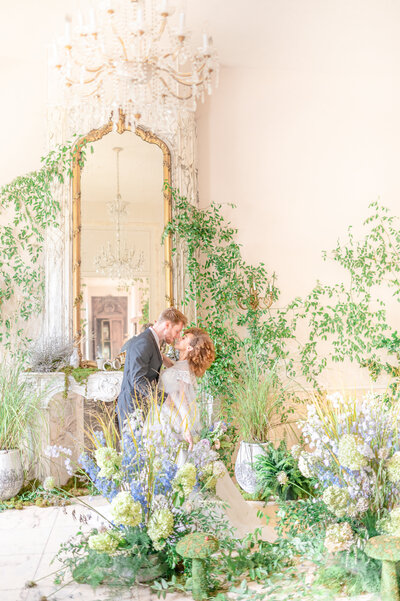 spring secret garden themed wedding