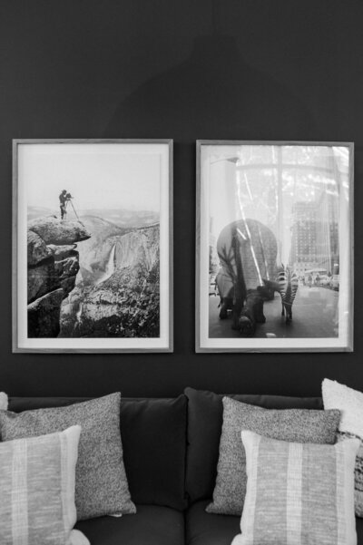 Portfolio of tailored home interiors showcasing personalized design solutions and handcrafted details.