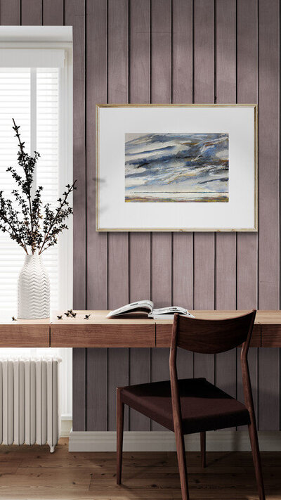 room-with-sotlit-wall-and-floating-desk