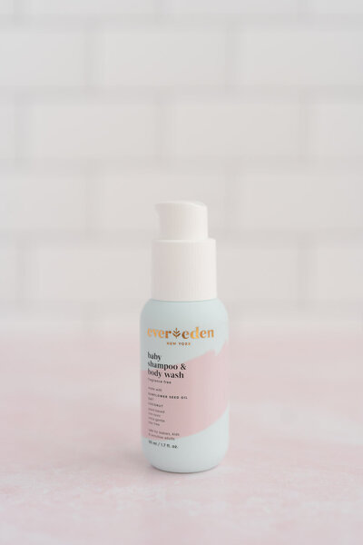 baby shampoo, a product photography in McLean, VA