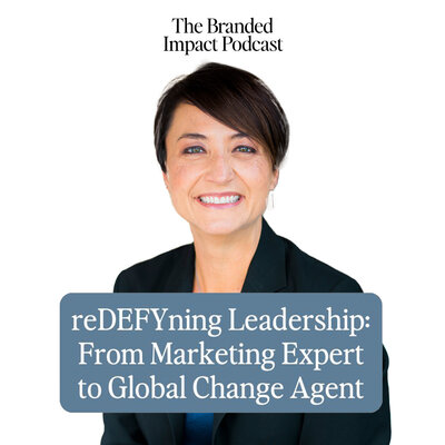 Tami Chapek, a renowned executive leadership coach and the visionary founder of We Inspire We, on the Branded Impact Podcast.
