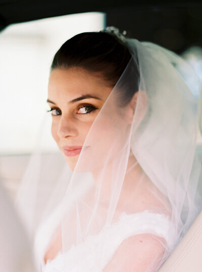 Wedding Bride Portrait in Rome