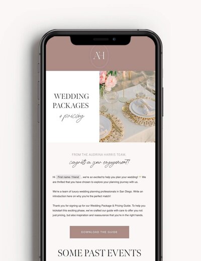 Audrina Flodesk Email Template Graphic