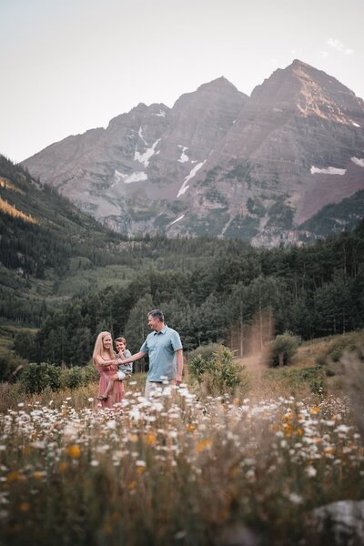 A Maroon Bells portrait in the mountains