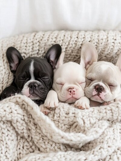 Frenchie Puppy in Vet