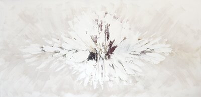 Original abstract painting exploring truth and beauty – contemporary fine art from the Beauty in Chaos & Flower Bombs collections