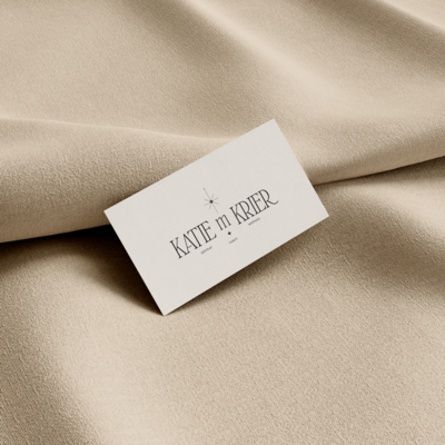 minimal feminine elegant branding