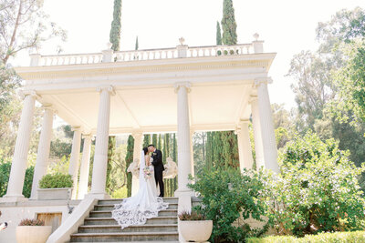 ROMANTIC SUMMER WEDDING AT FRENCH CHATEAU GARDEN INSPIRED VILLA MONTALVO at SONOMA VALLEY CA