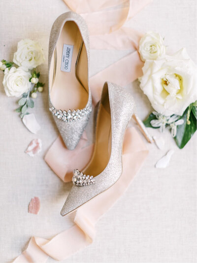 Overview of Jimmy Choo bridal shoes