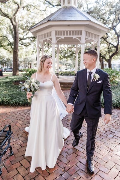 Lauren + Shawn's  elopement in Whitefield Square - The Savannah Elopement Package, Flowers by Ivory and Beau