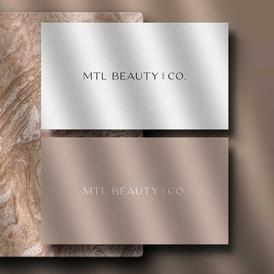 logo mtl beauty and co graphiste