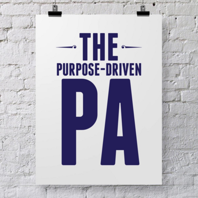 purpose driven pa 2020