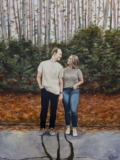 Commission of Ryan and Lauren