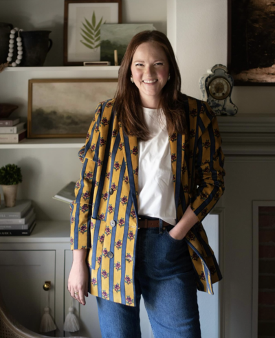 Headshot of Melissa Oholendt about a masterclass she's doing on budgeting for construction for interior designers.