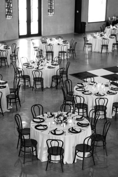Indoor Wedding Reception Space