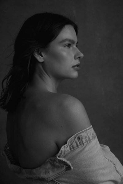 Black and White photography of women