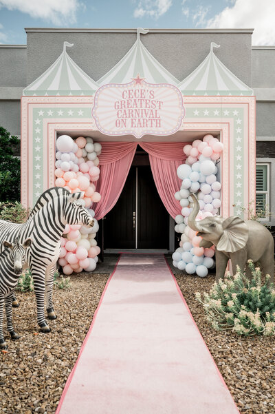 Pastel Carnival Entrance Ideas