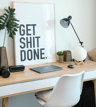 Get shit done poster