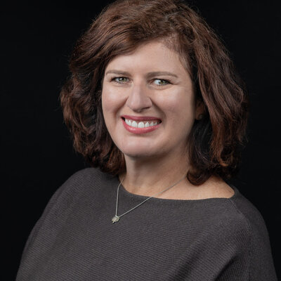 woman headshot in studio