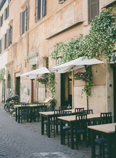 Rome Italy restaurant print photo by travel photographer