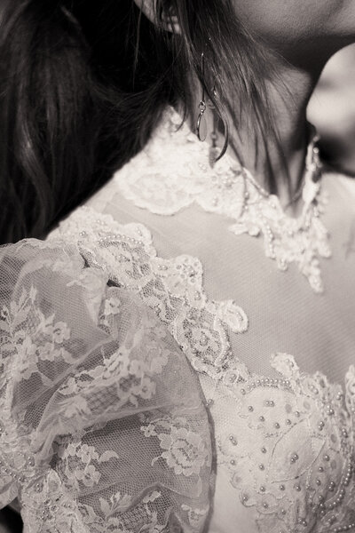 Untraditional and vintage bridal portraits and details.