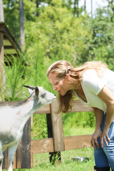 Meeghan on the Farm