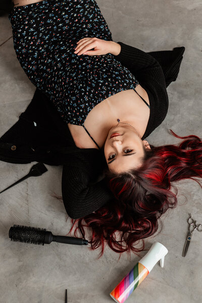 hair salon headshot photo