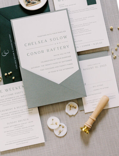 Modern Wedding invitation