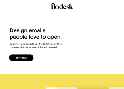 Flodesk Email Marketing Promotion