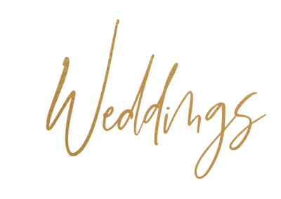 gold metallic script