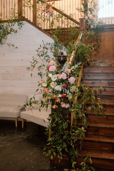 Wedding reception exit