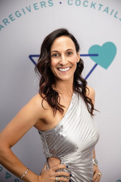 Headshot of Ashley Goldman, Cocktails & Caregivers