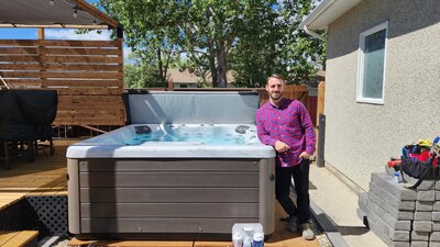 RnR Hot Tubs and Spas Customer