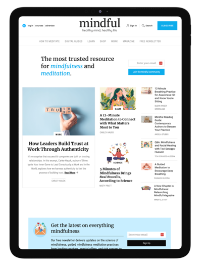 Mindful: A Trusted Resource For Mindfulness and Meditation