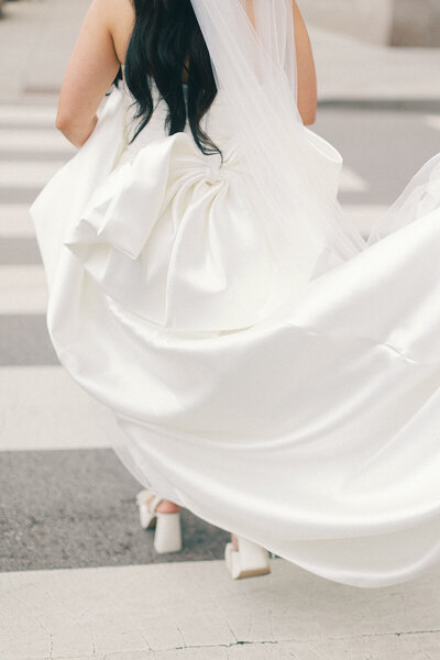 bride walking down the aisle