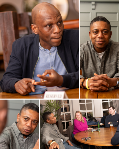 Event coverage photo of a startup panel discussion, used in PR and recap blogs