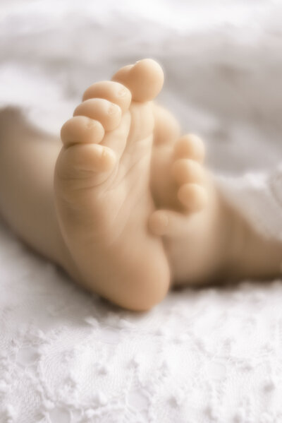 adorable little baby feet