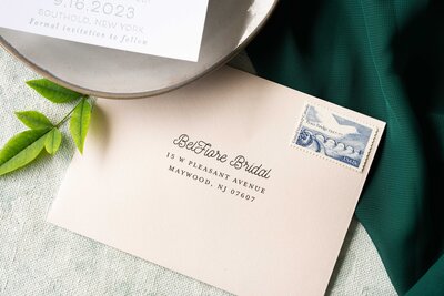 9 ways to incorporate color into your wedding invitations